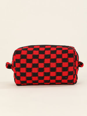 Plaid Cosmetic Bag