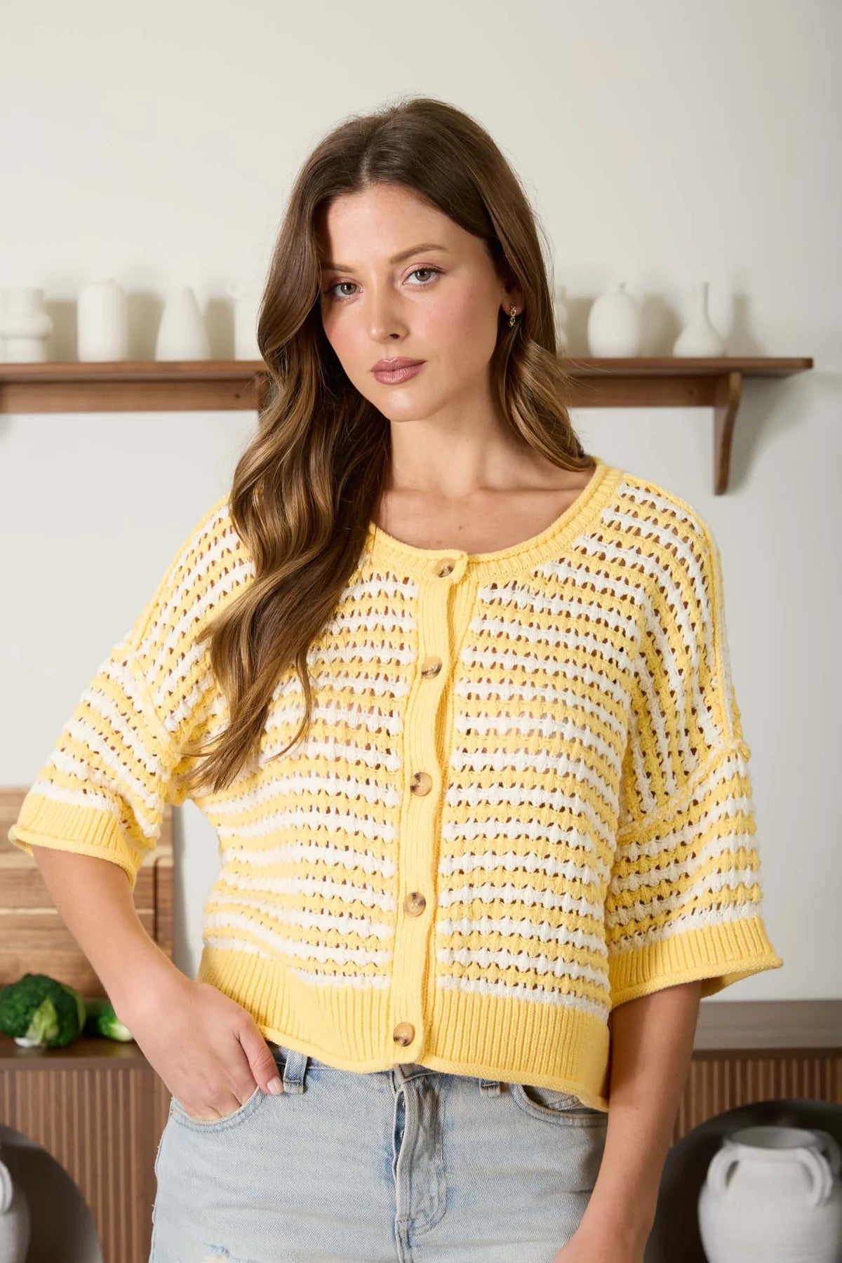 Casual Crochet Sweater