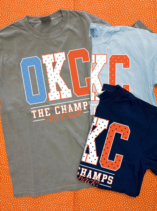 CJ OKC The Champs Are Back Graphic Tee