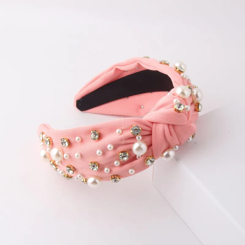 Pearl Rhinestone Headband