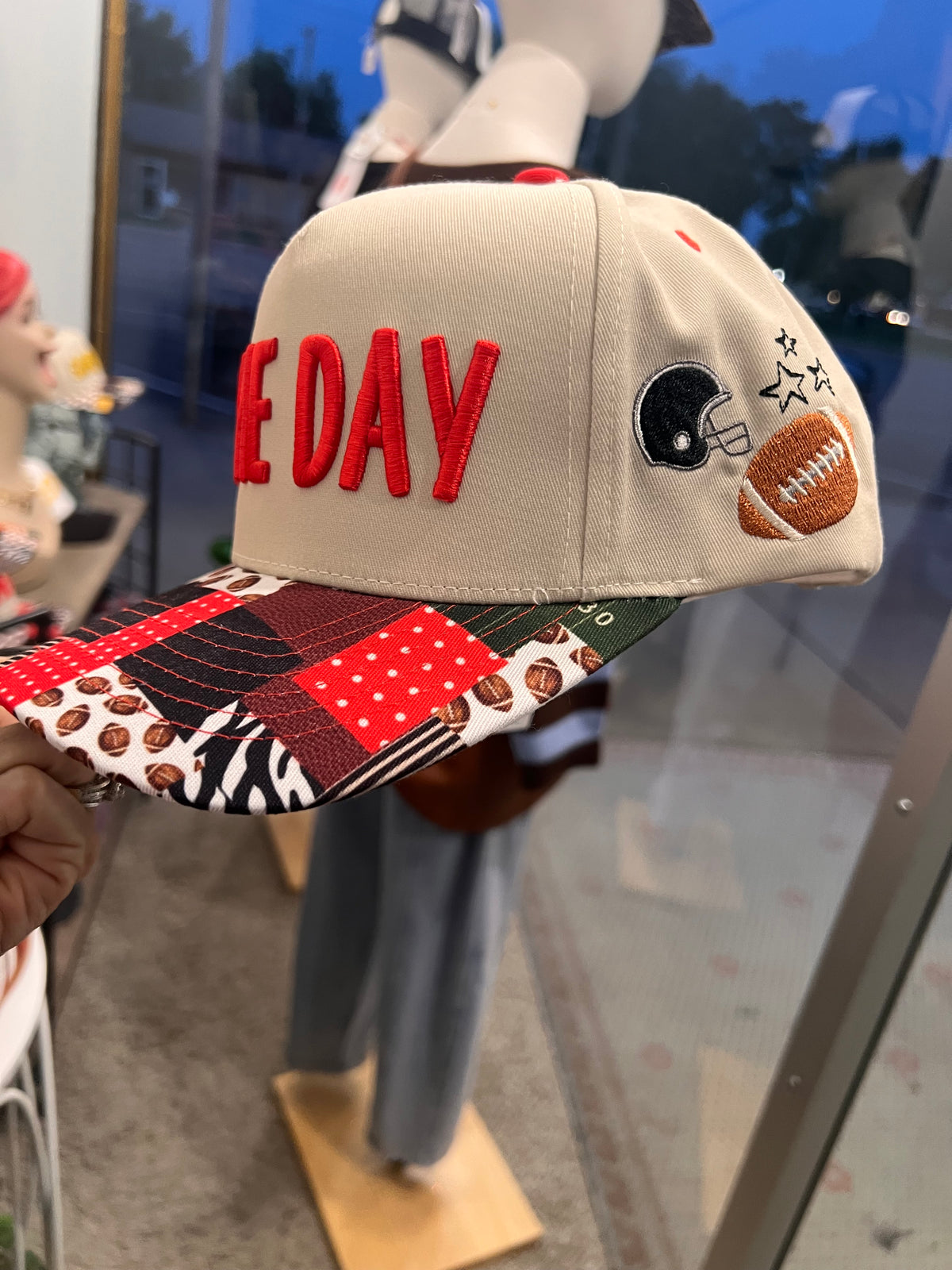 Gameday Patchwork Trucker Hat