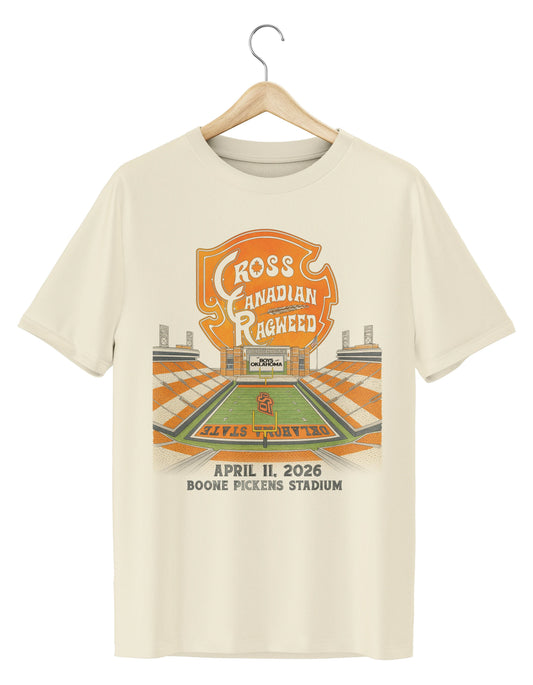 Cross Canadian Ragweed OSU Cowboys Boone Pickens Stadium Graphic Tee