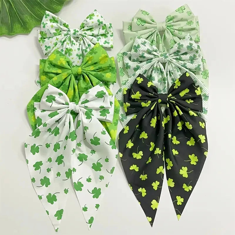 Clover Hair Bows