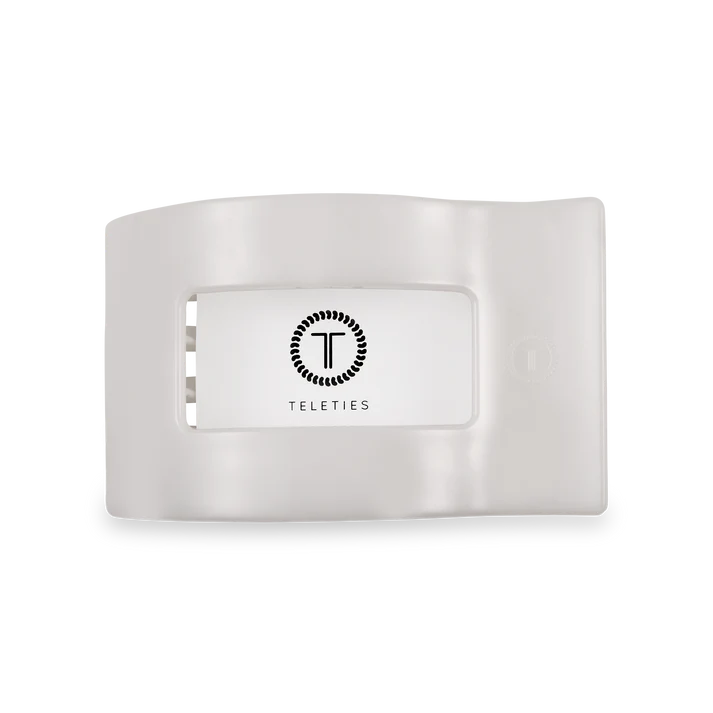 TELETIES Flat Rectangle Hair Clip-Medium