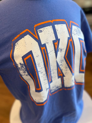 OKC Blue Comfort Color Graphic Tee