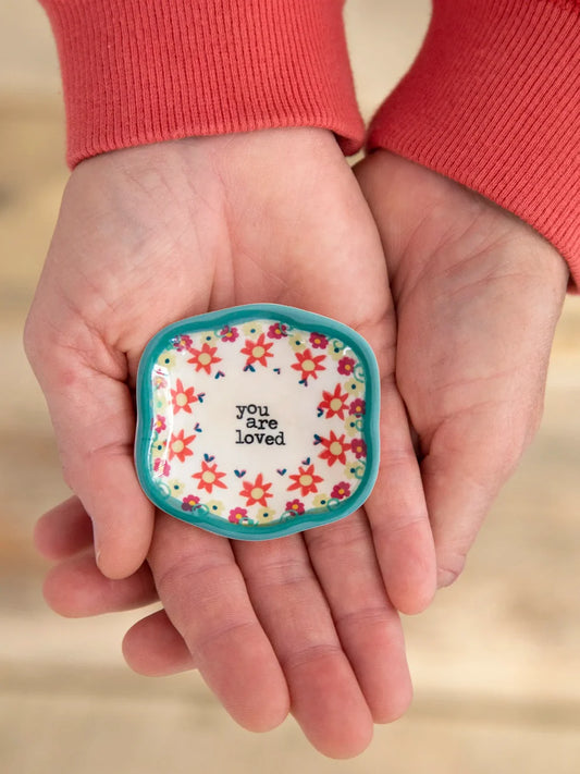 You Are Loved Trinket Dish