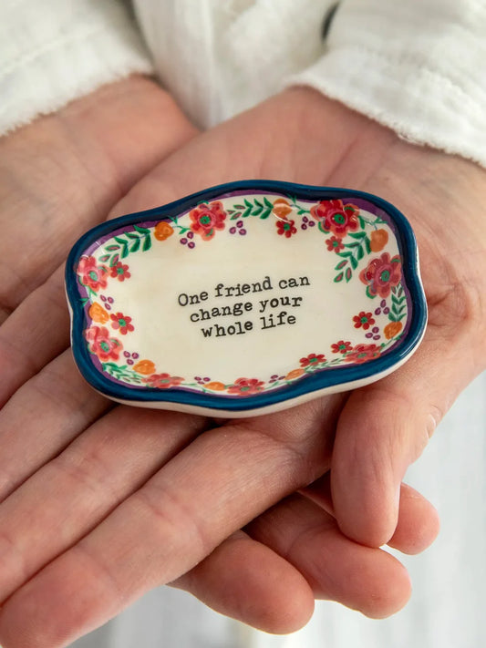 One Friend Trinket Dish