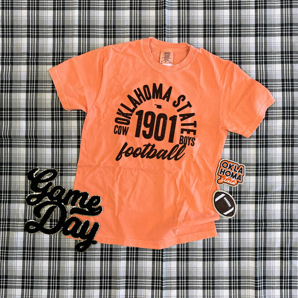CJ OSU Vintage Text Arch Graphic Tee