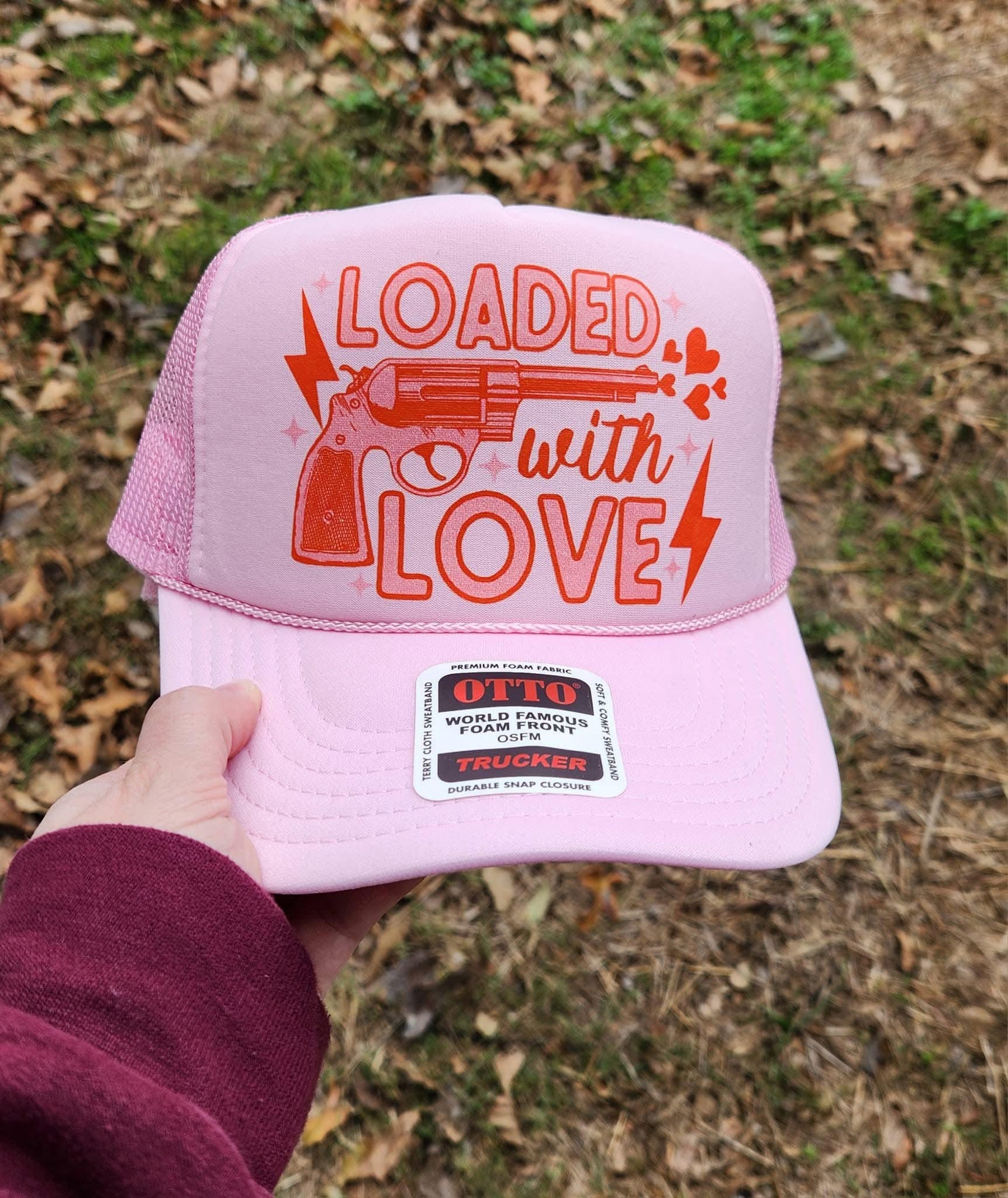 Loaded With Love Trucker Hat