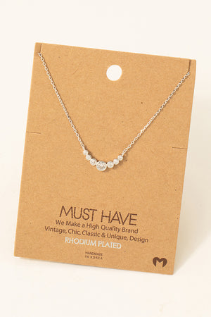 Elegant Jewel Link Necklace