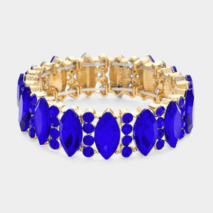 Crystal Stone Stretch Bracelet