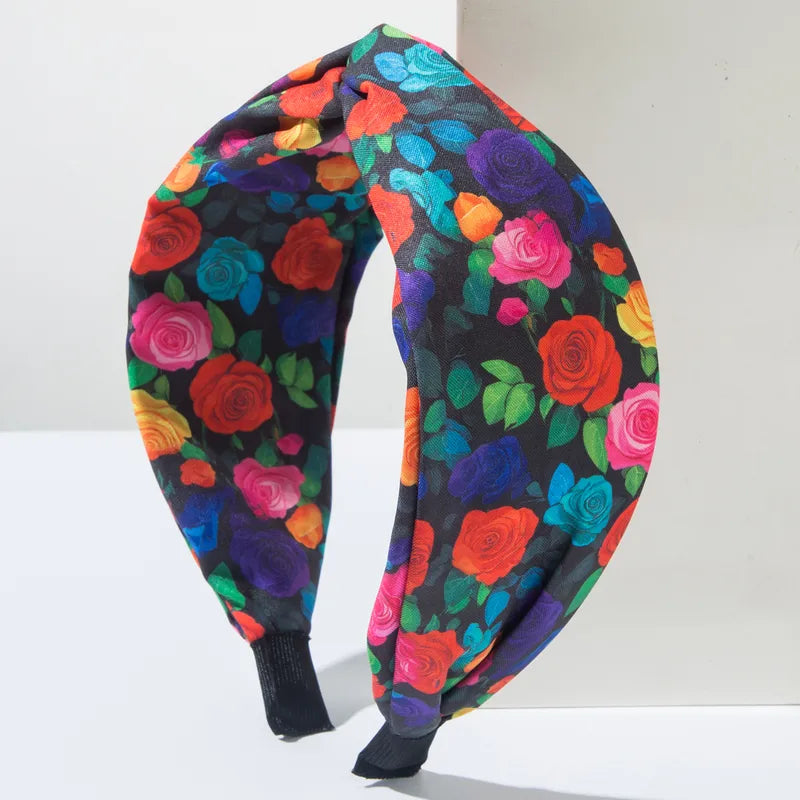 Rose Garden Top Twist Headbands