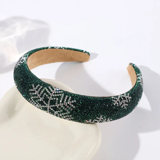 Snowflake Crystal Headband