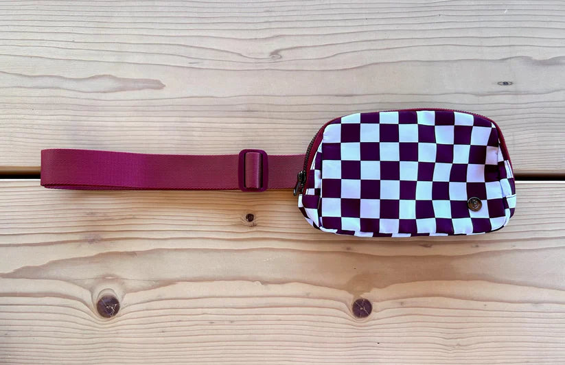 Checkered Bum Bag