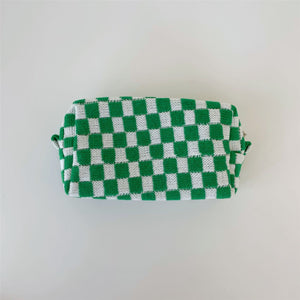 Plaid Cosmetic Bag