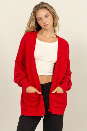 Brenley Oversized Open Front Cardigan