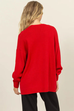 Brenley Oversized Open Front Cardigan