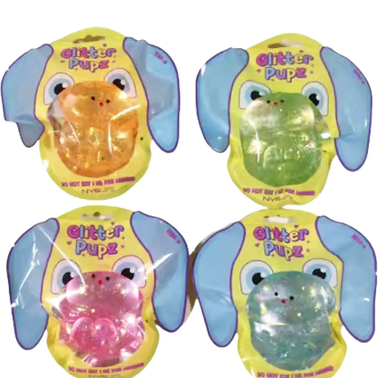 Glitter Pupz Squishy