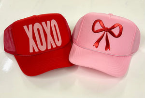 Valentine's Puff Trucker Hats