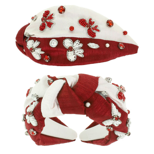 Two Tone Game Day Rhinestone Headband