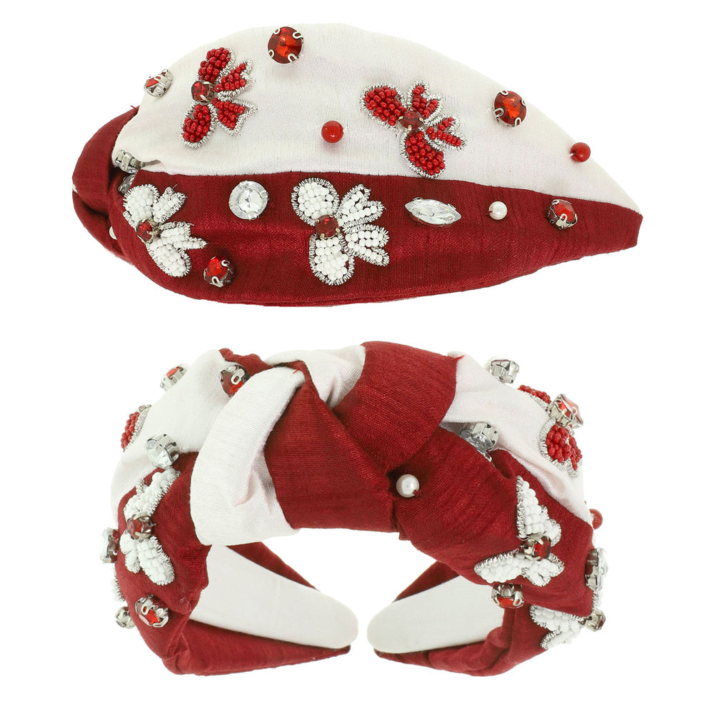 Two Tone Game Day Rhinestone Headband