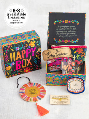 Natural Life Happy Box/Black Colorful