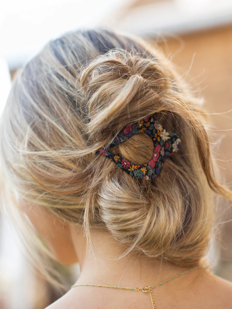 Floral Fabric Hair Clip by Natural Life