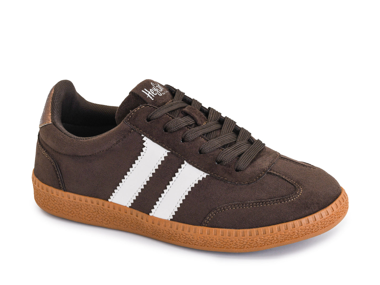 Heads Up Chocolate Sneakers by Corkys Footwear