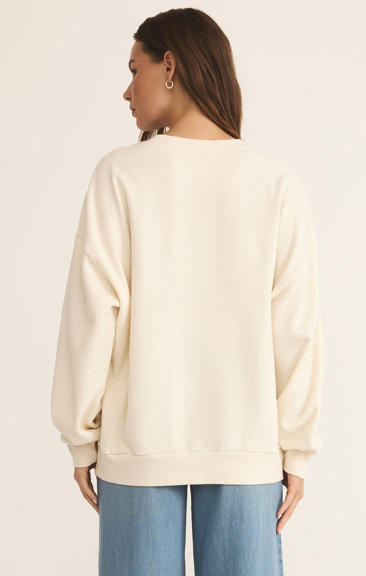 High Tide Sunday Graphic Sweatshirt by Z Supply