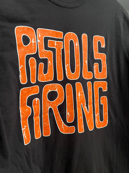 Pistols Firing Tiki Graphic Tee
