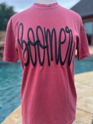 Jumbo Script Boomer Graphic Tee