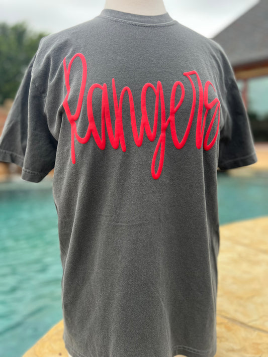 Jumbo Script Rangers Graphic Tee