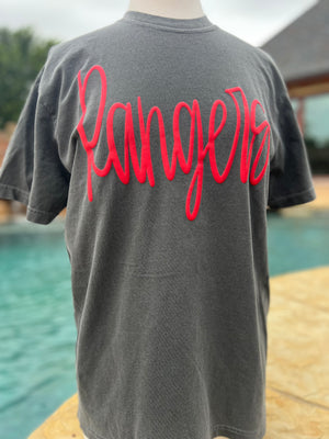 Jumbo Script Rangers Graphic Tee