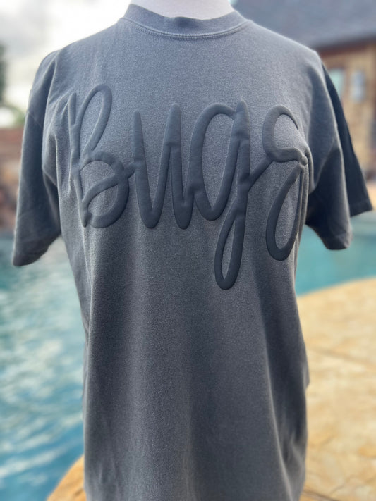 Jumbo Script Bugs Graphic Tee