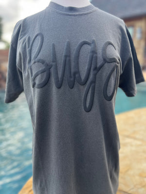 Jumbo Script Bugs Graphic Tee