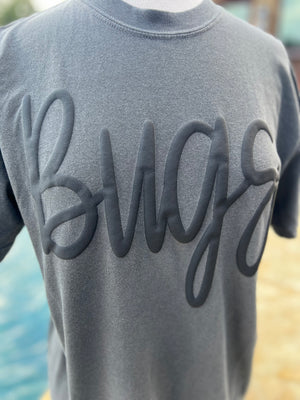 Jumbo Script Bugs Graphic Tee