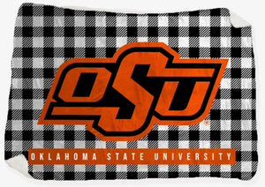 CJ Buffalo Checked OSU Blanket