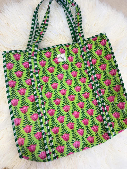 The Quilted Maison Tote Collection