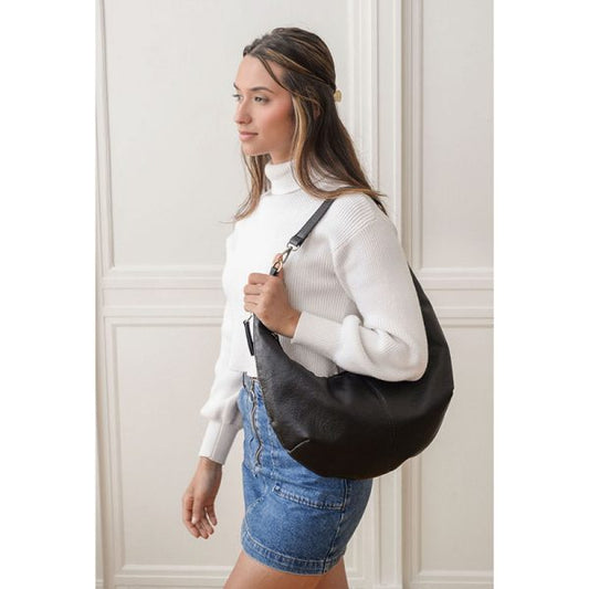 Rhea Slouchy Crescent Shoulder Crossbody Bag