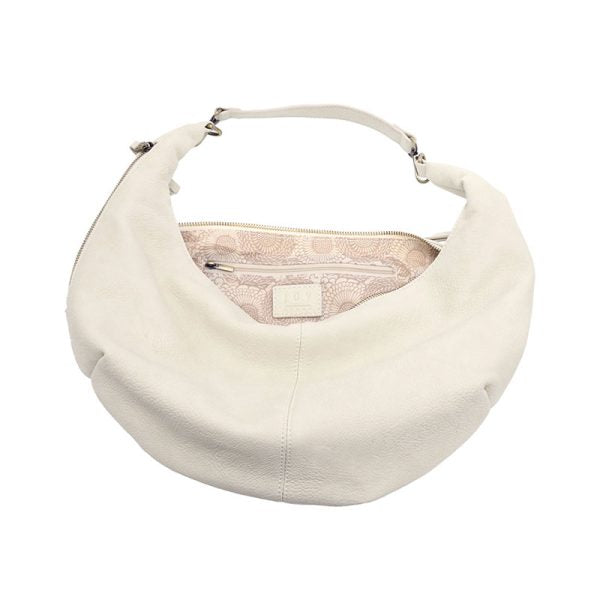 Rhea Slouchy Crescent Shoulder Crossbody Bag