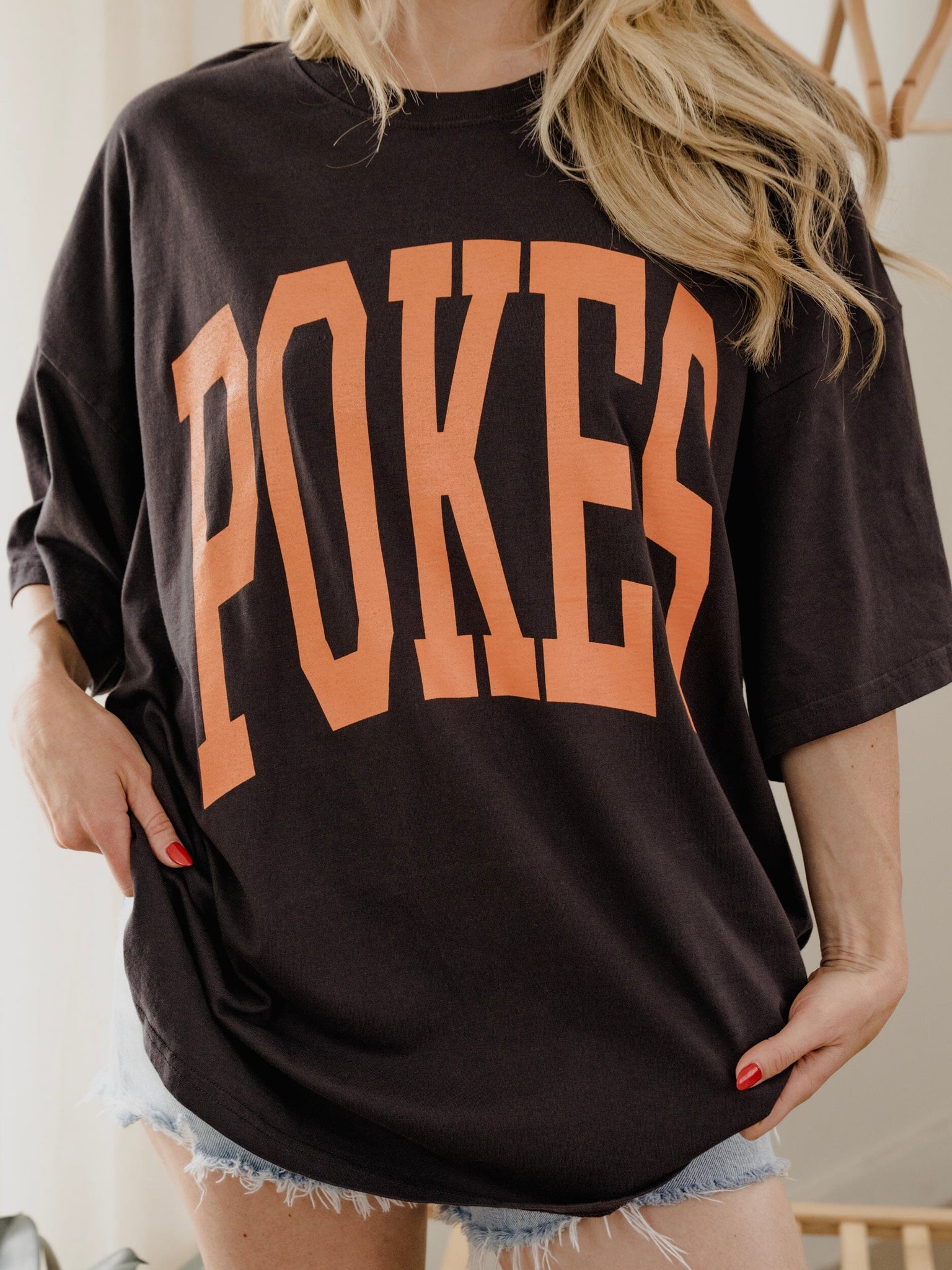 OSU Cowboys Tall Boy Smoke One Size Graphic Tee by LivyLu