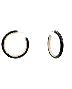 Dipped Hoop Earrings