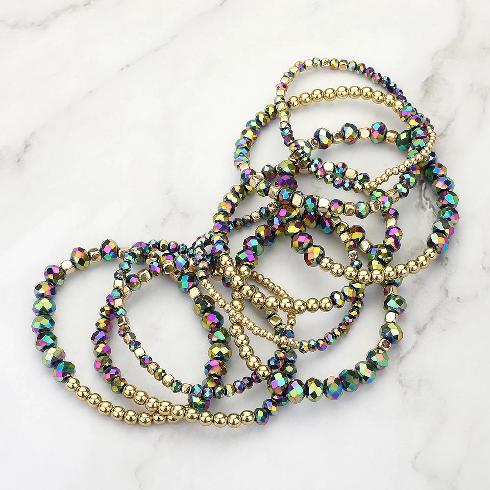 Multi Stretch Bead Bracelets