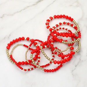 Multi Stretch Bead Bracelets