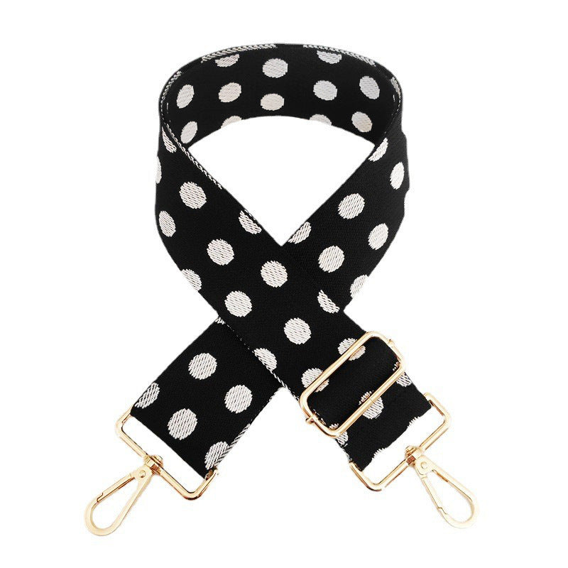 Polka Dot Guitar Purse Strap