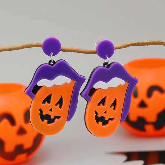 Rock-N-Roll Halloween Earrings