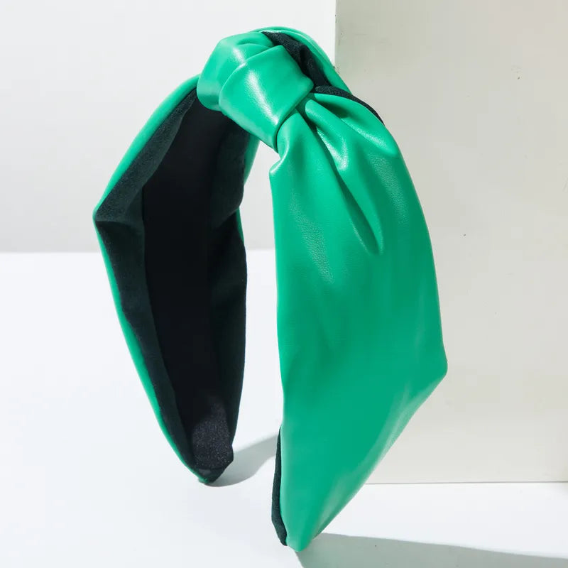 Pleather Knot Headband