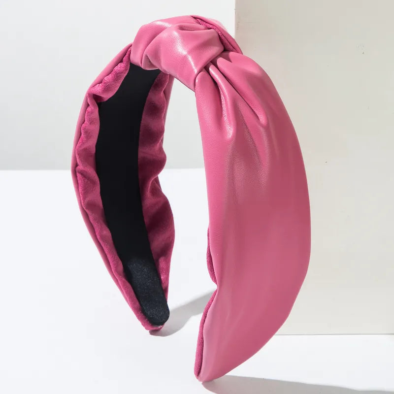 Pleather Knot Headband