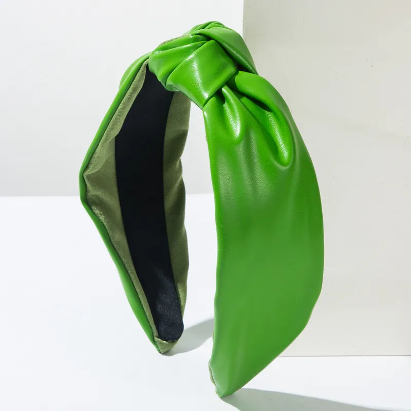 Pleather Knot Headband