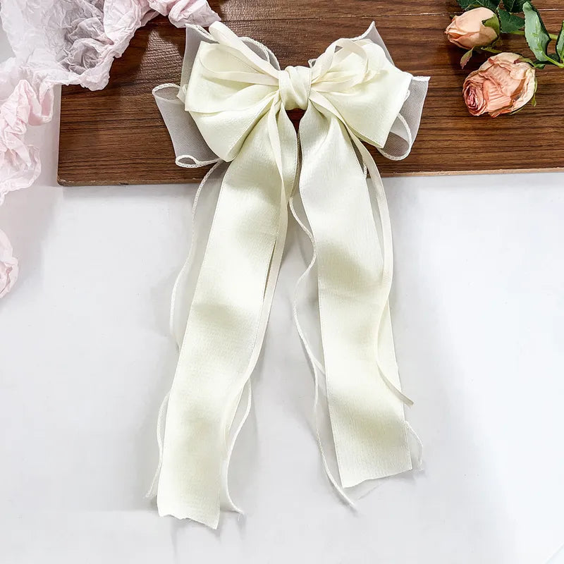 Elegant Hair Bow Clips